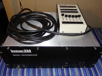 Lexicon 224 Digital Reverberator Classic Reverb Unit